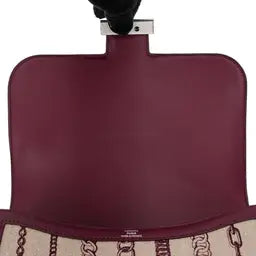 Hermes Inspired Constance Toile de Camp Dechainee Bag