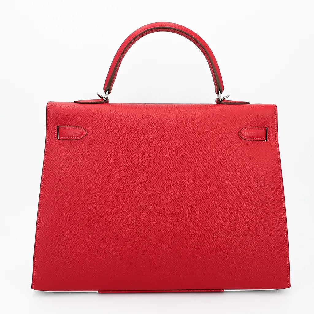 Hermes Inspired Kelly Flag Casaque Bag