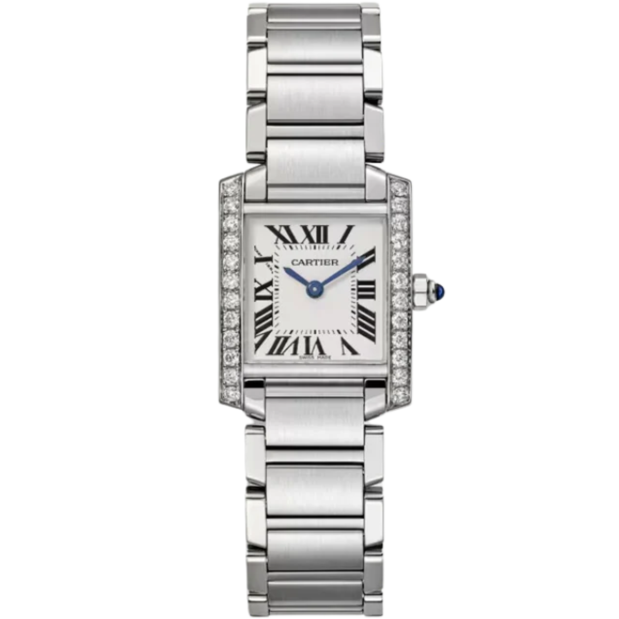 TANK 25 mm FRANÇAISE WATCH SILVER STAINLESS STEEL