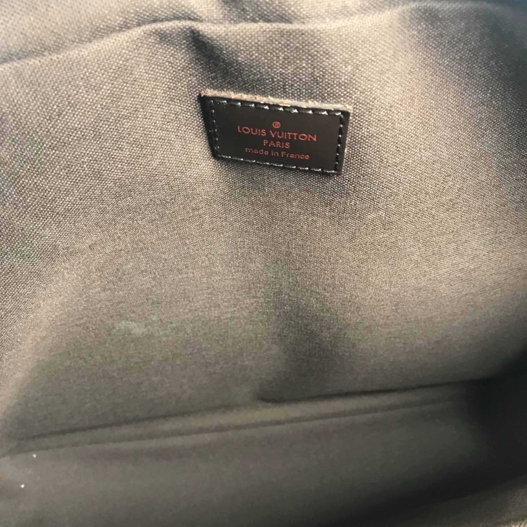 Louis Vuitton Icare Brown Canvas, Leather Bag