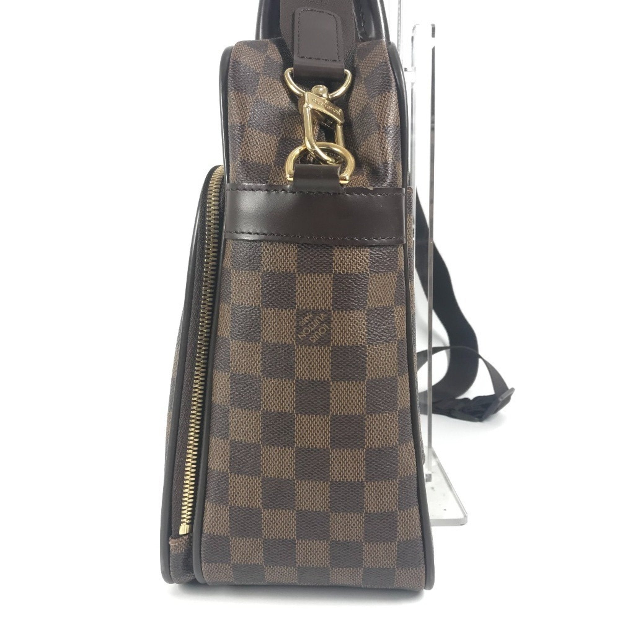 Louis Vuitton Icare Brown Canvas, Leather Bag