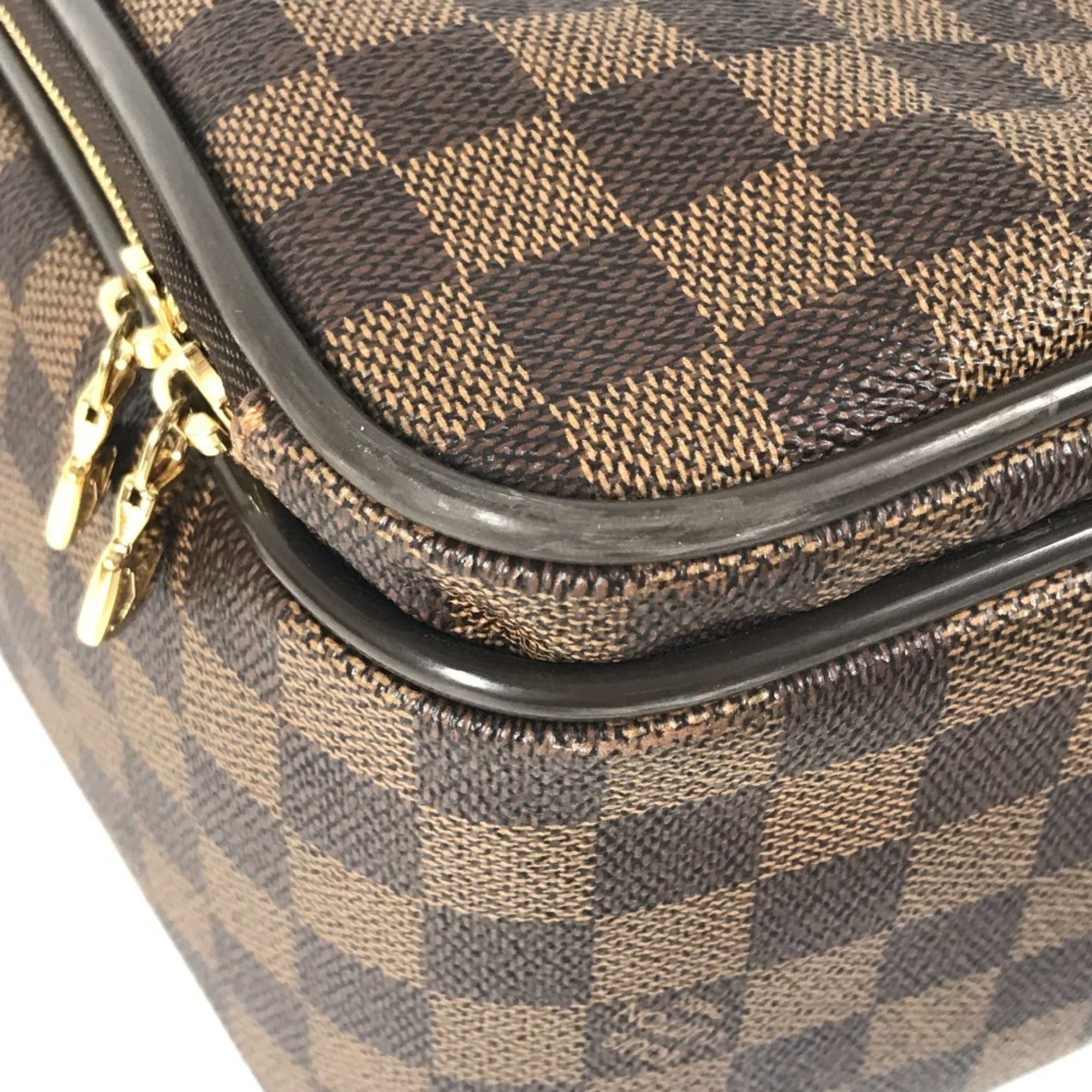 Louis Vuitton Icare Brown Canvas, Leather Bag