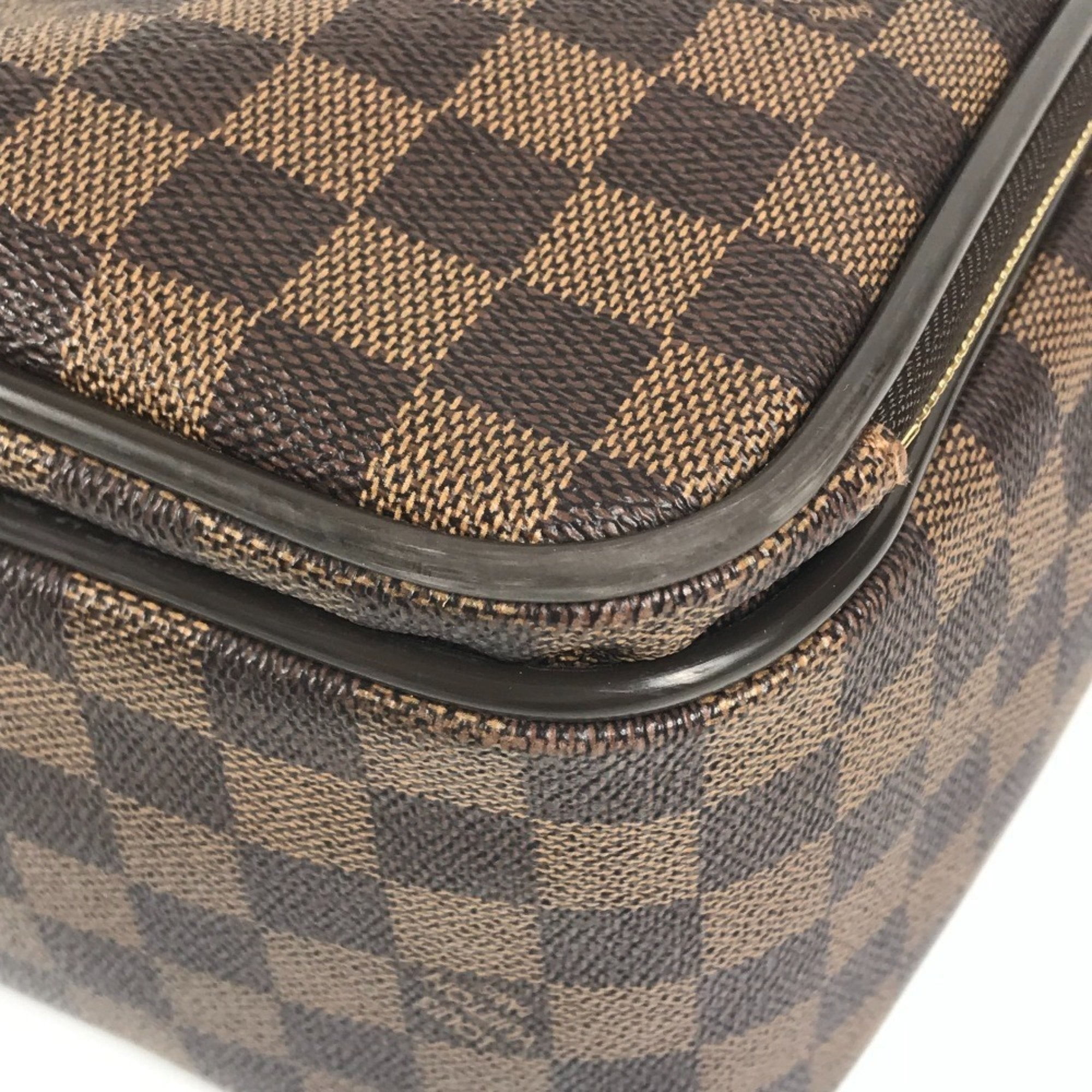 Louis Vuitton Icare Brown Canvas, Leather Bag