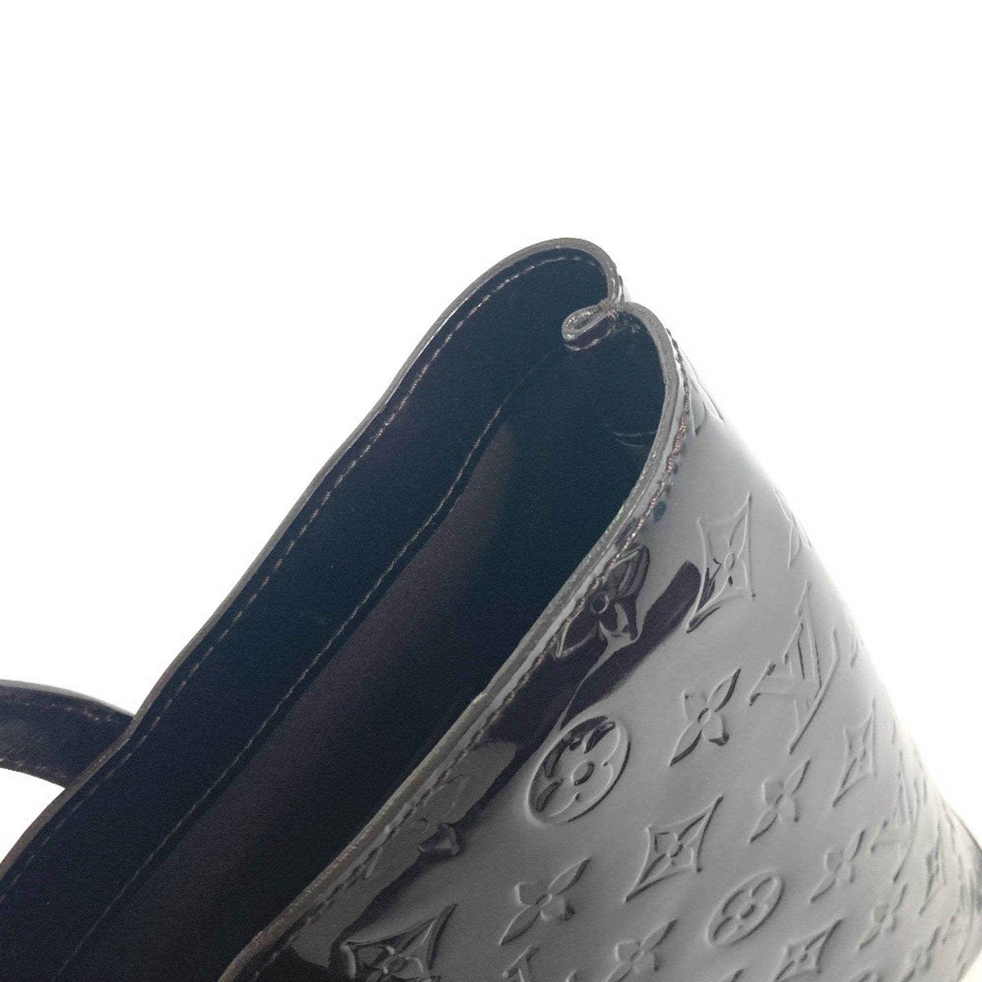 Louis Vuitton Wilshire Burgundy Patent Leather Bag