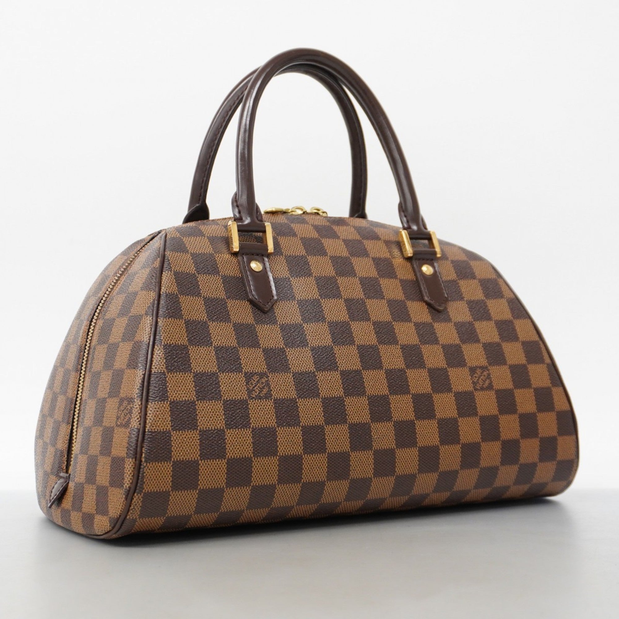 Louis Vuitton Ribera Brown Canvas Bag