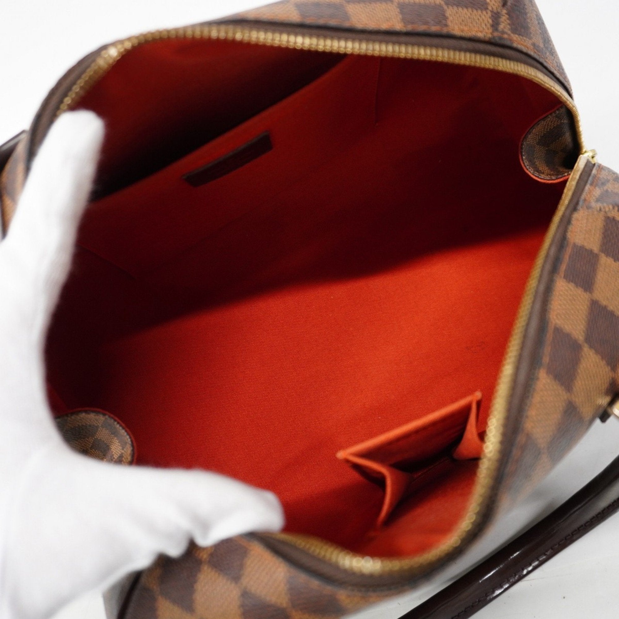 Louis Vuitton Ribera Brown Canvas Bag
