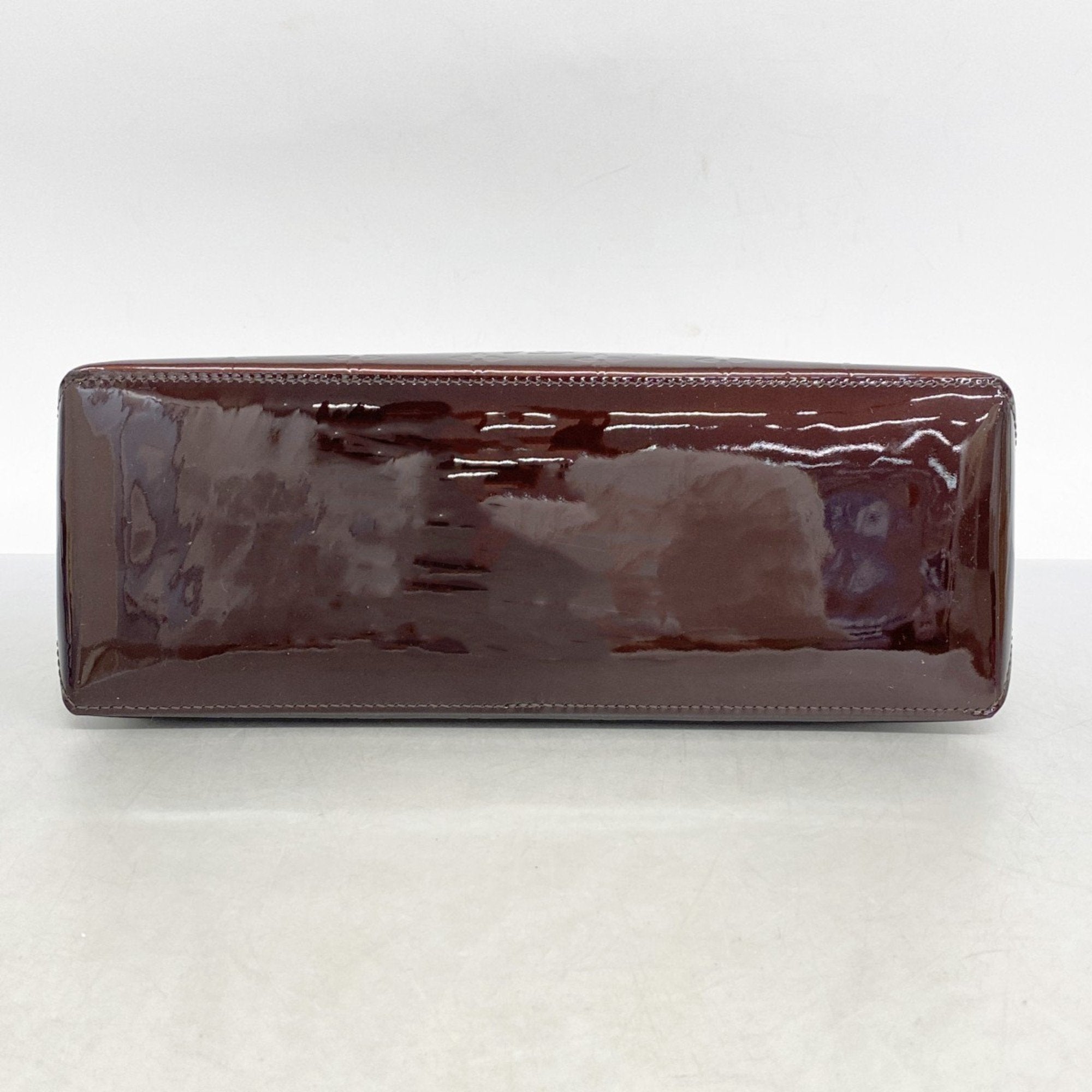 Louis Vuitton Wilshire Burgundy Patent Leather Bag