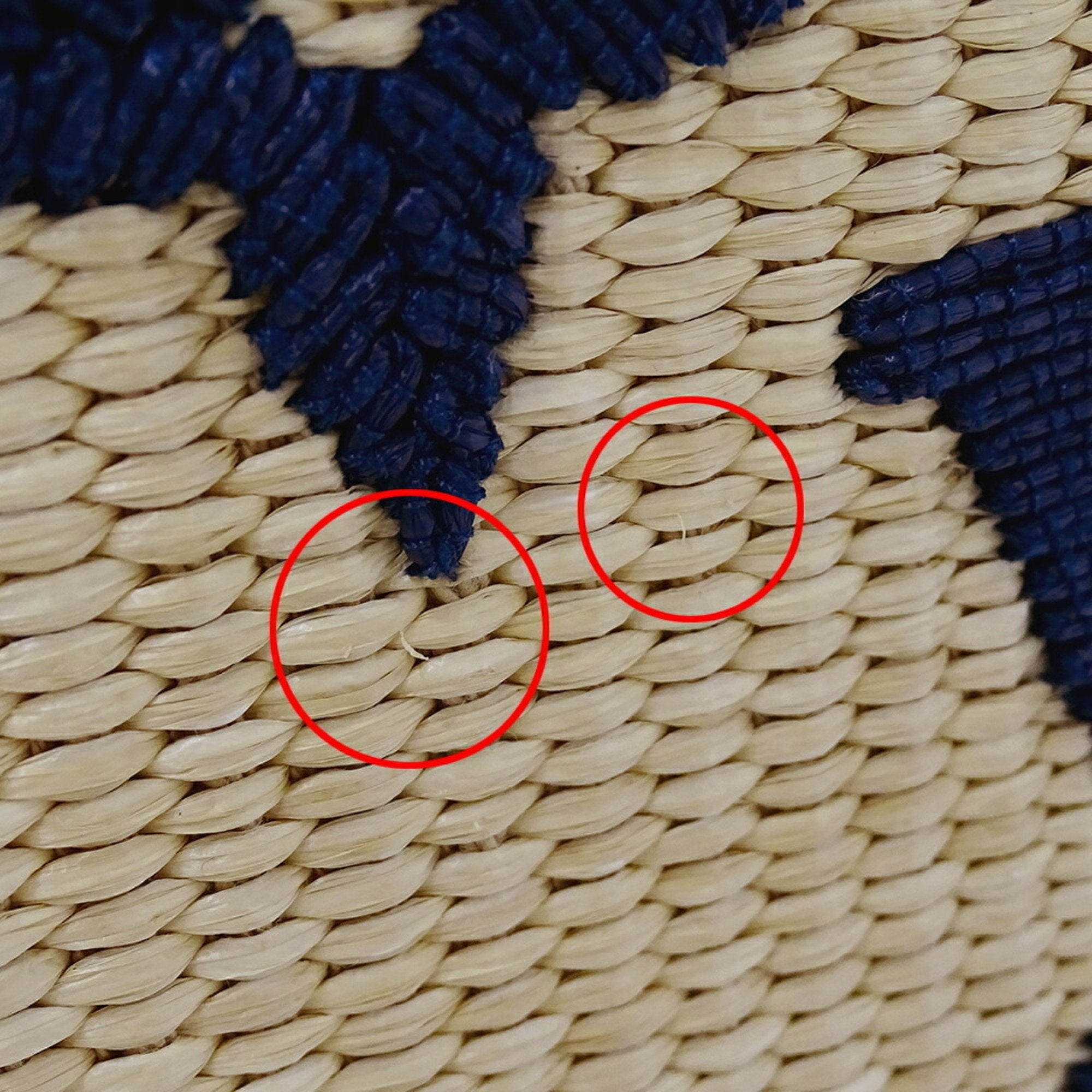 Louis Vuitton Onthego Beige Wicker Bag
