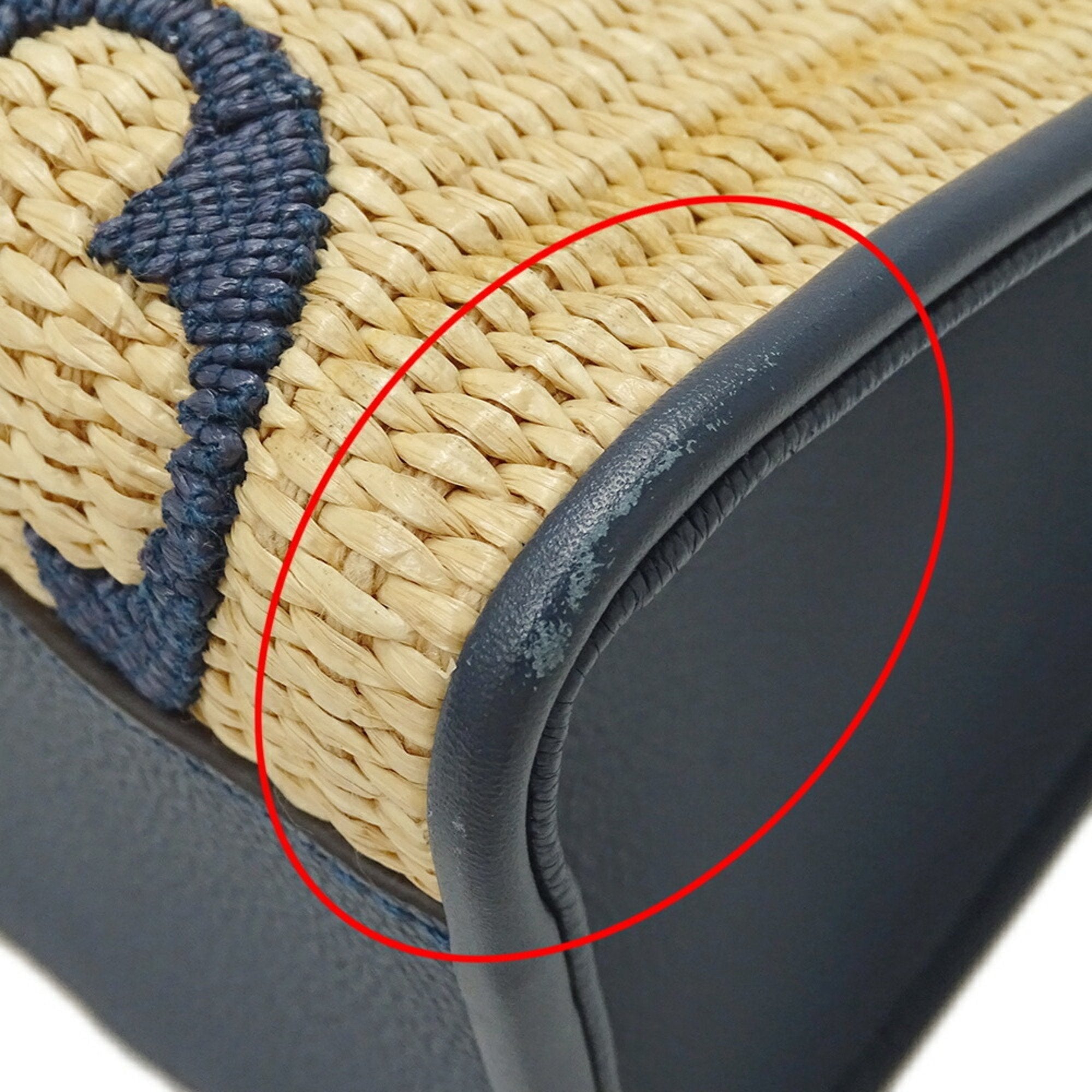 Louis Vuitton Onthego Beige Wicker Bag