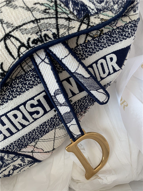 Dior Around the World Saddle Bag - AAA Bags at Pochettebag