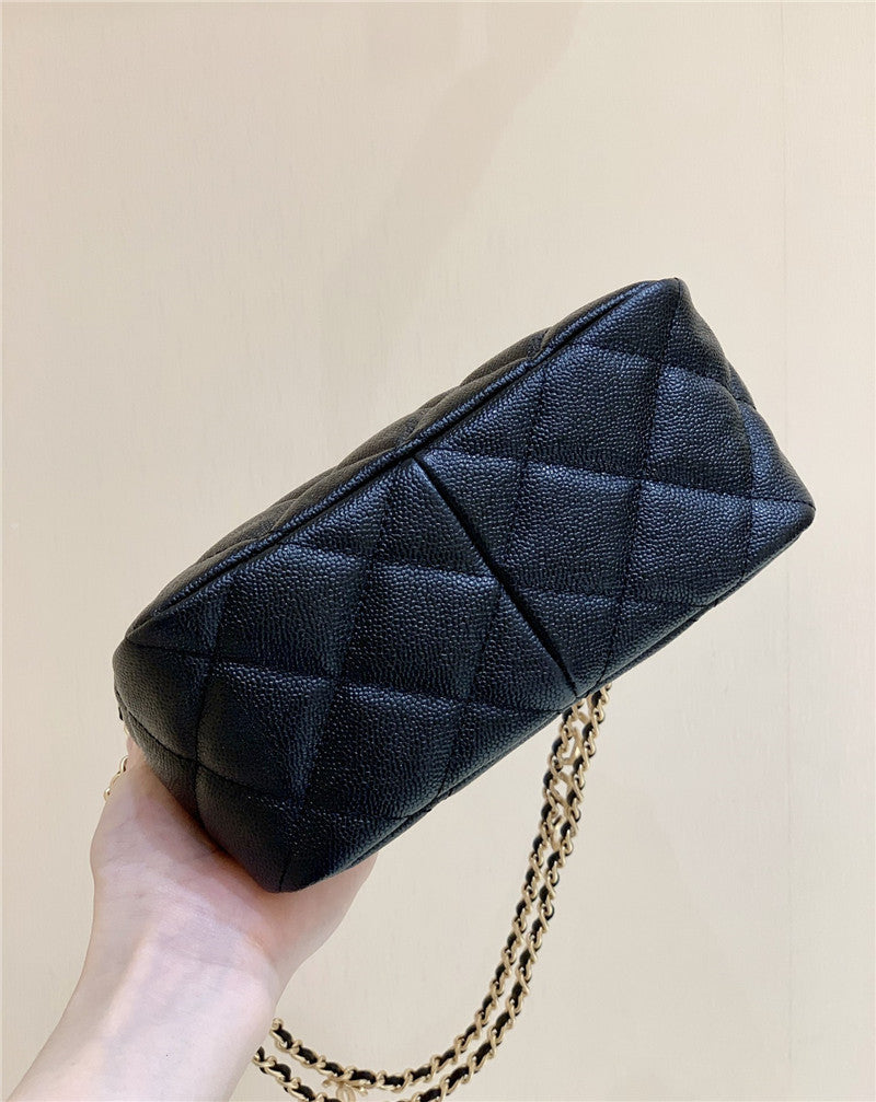 Chanel Inspired 22S Pearl Crush Sling Hobo Bag