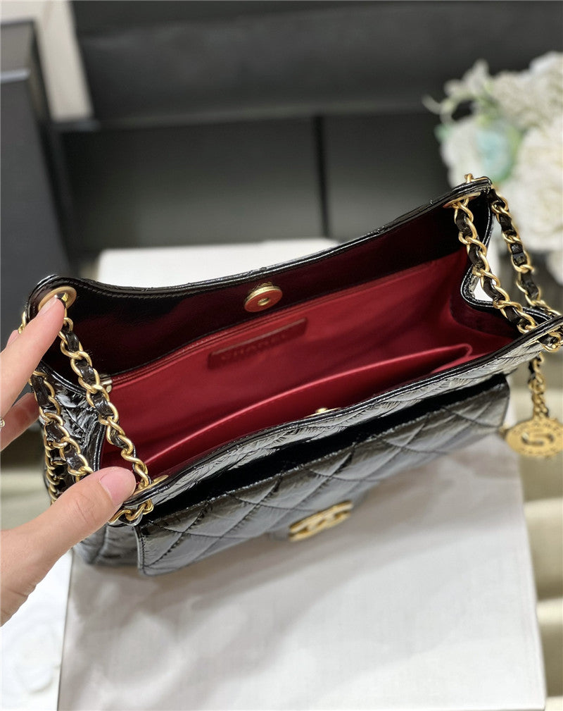 Chanel Inspired 23C Bag In Black bag
