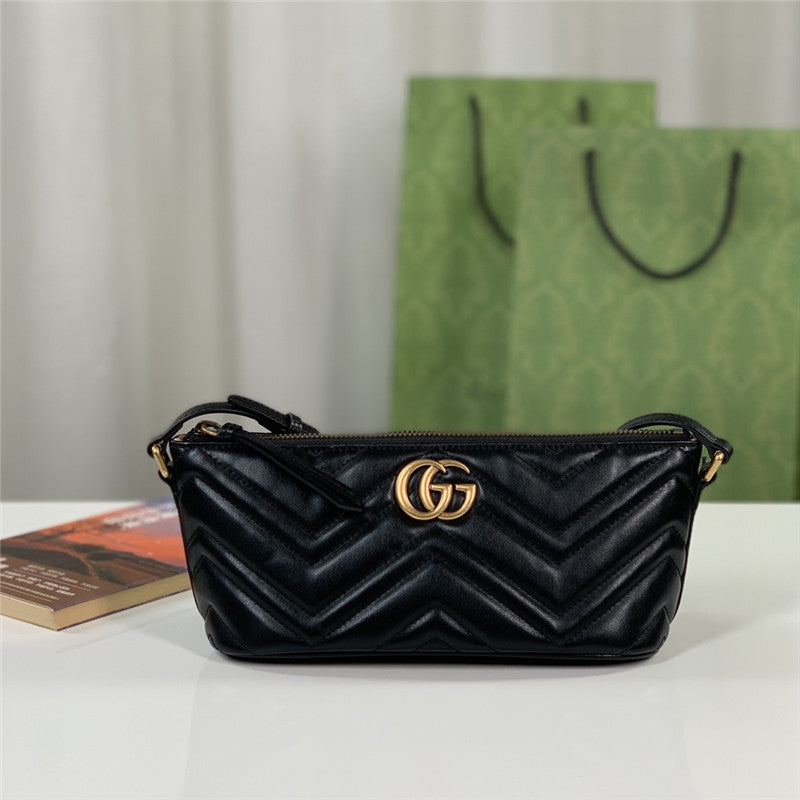 Gucci Inspired GG Marmont Leather Shoulder Bag
