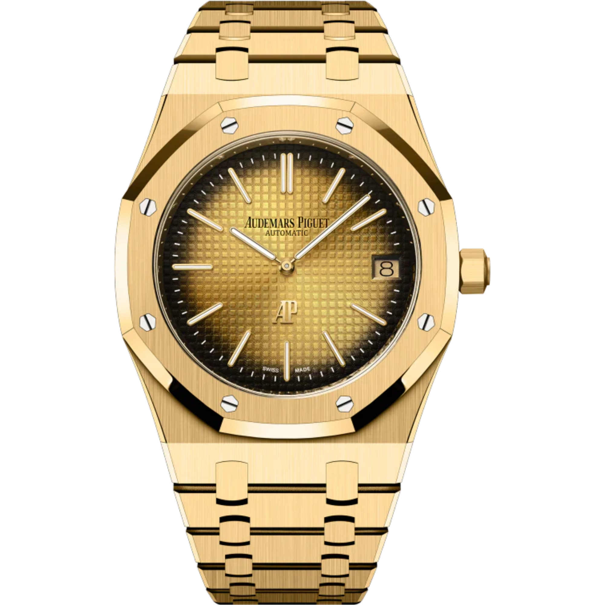 Audemars Piguet Royal Oak Jumbo Ref. 16202BA.OO.1240BA.02 39MM Yellow Gold Bracelet and Case