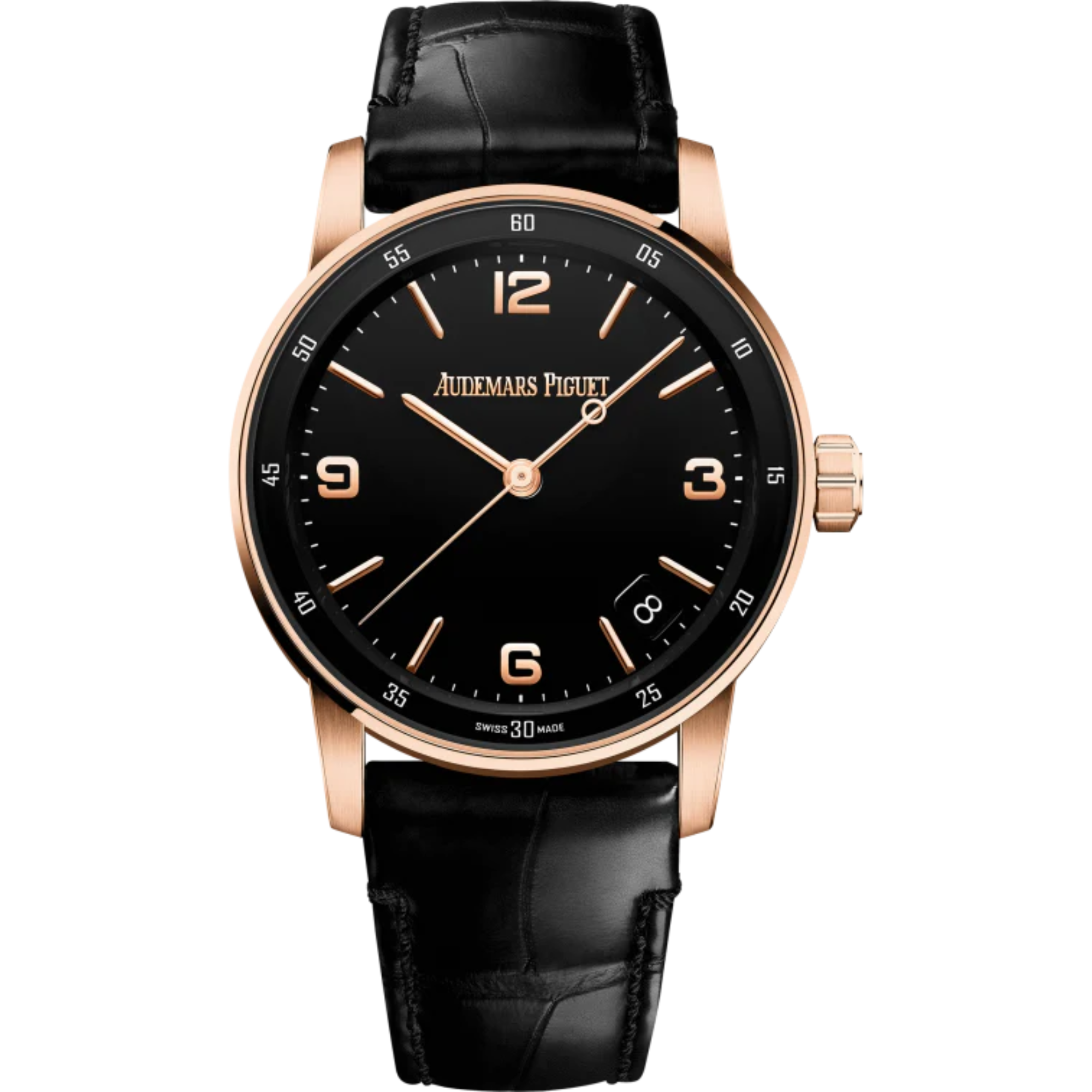 Audemars Piguet Code 11.59 Ref. 15210OR.OO.A002CR.01 41MM Rose Gold Black Dial
