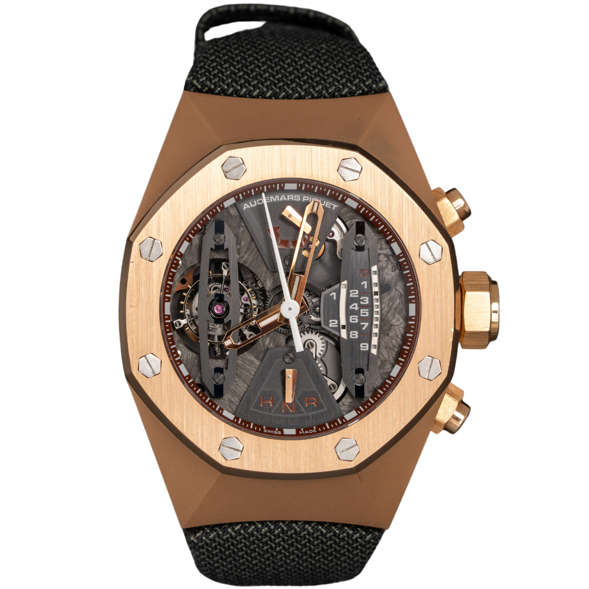 Audemars Piguet Ref. 26223OR.OO.D099CR.01 44MM Rose Gold Concept Tourbillon
