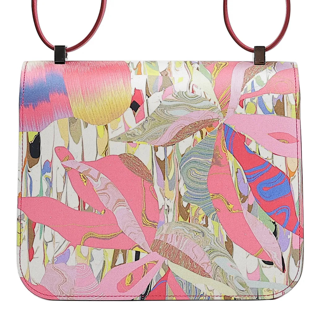 Hermes Constance 24 Marble Silk Bag