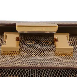 Hermes Inspired Natural Lizard Constance Bag