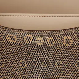 Hermes Inspired Natural Lizard Constance Bag