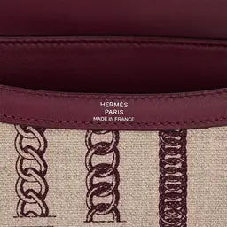 Hermes Inspired Constance Toile de Camp Dechainee Bag