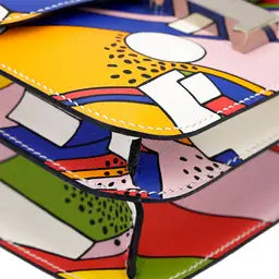 Hermes Inspired Constance Multicolor Bag