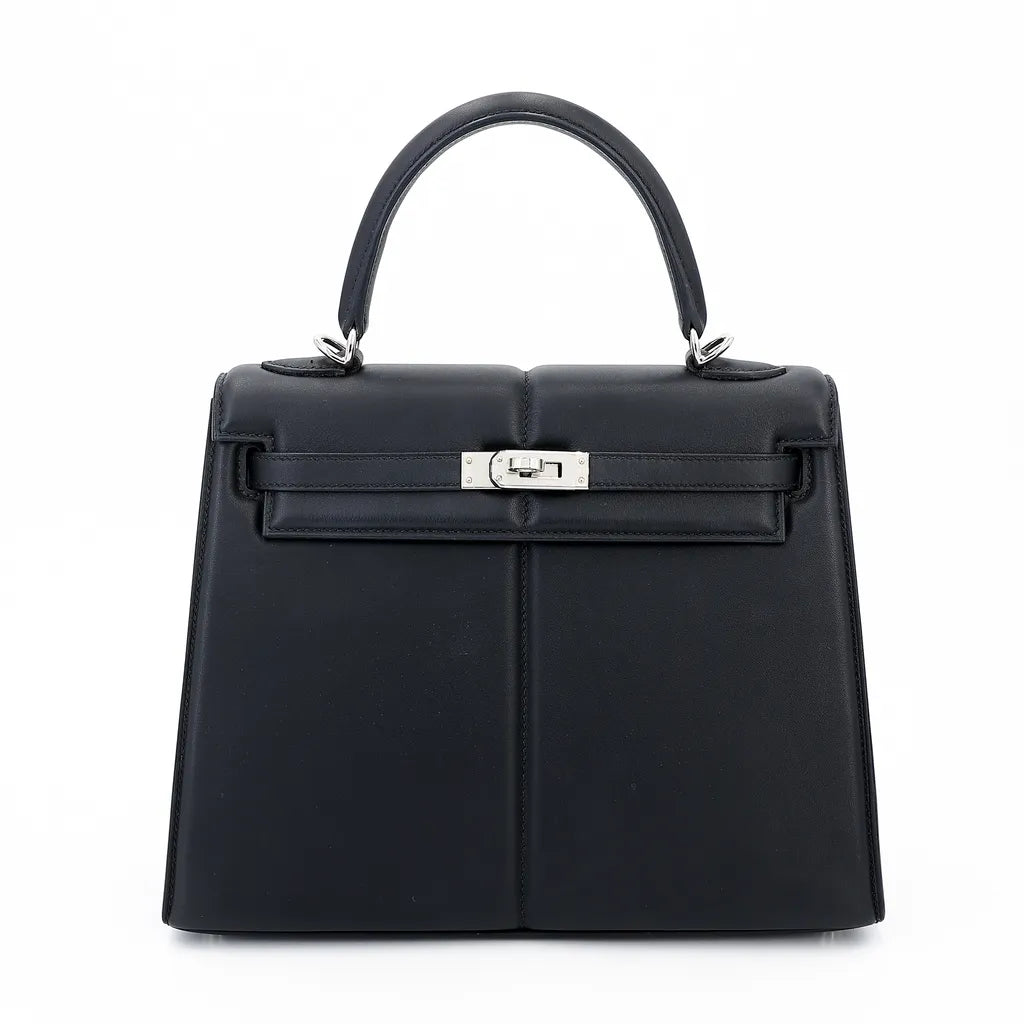 Hermes Inspired Kelly Padded Bag