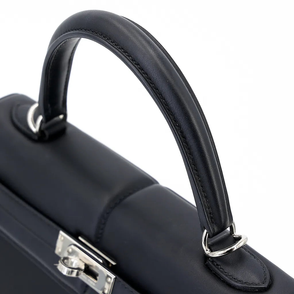 Hermes Inspired Kelly Padded Bag