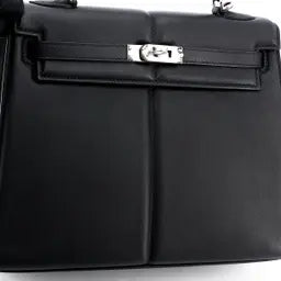 Hermes Inspired Kelly Padded Bag