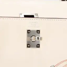 Hermes Inspired Kelly 25 In &amp; Out Bag