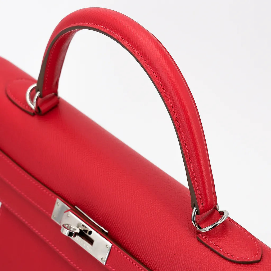 Hermes Inspired Kelly Flag Casaque Bag