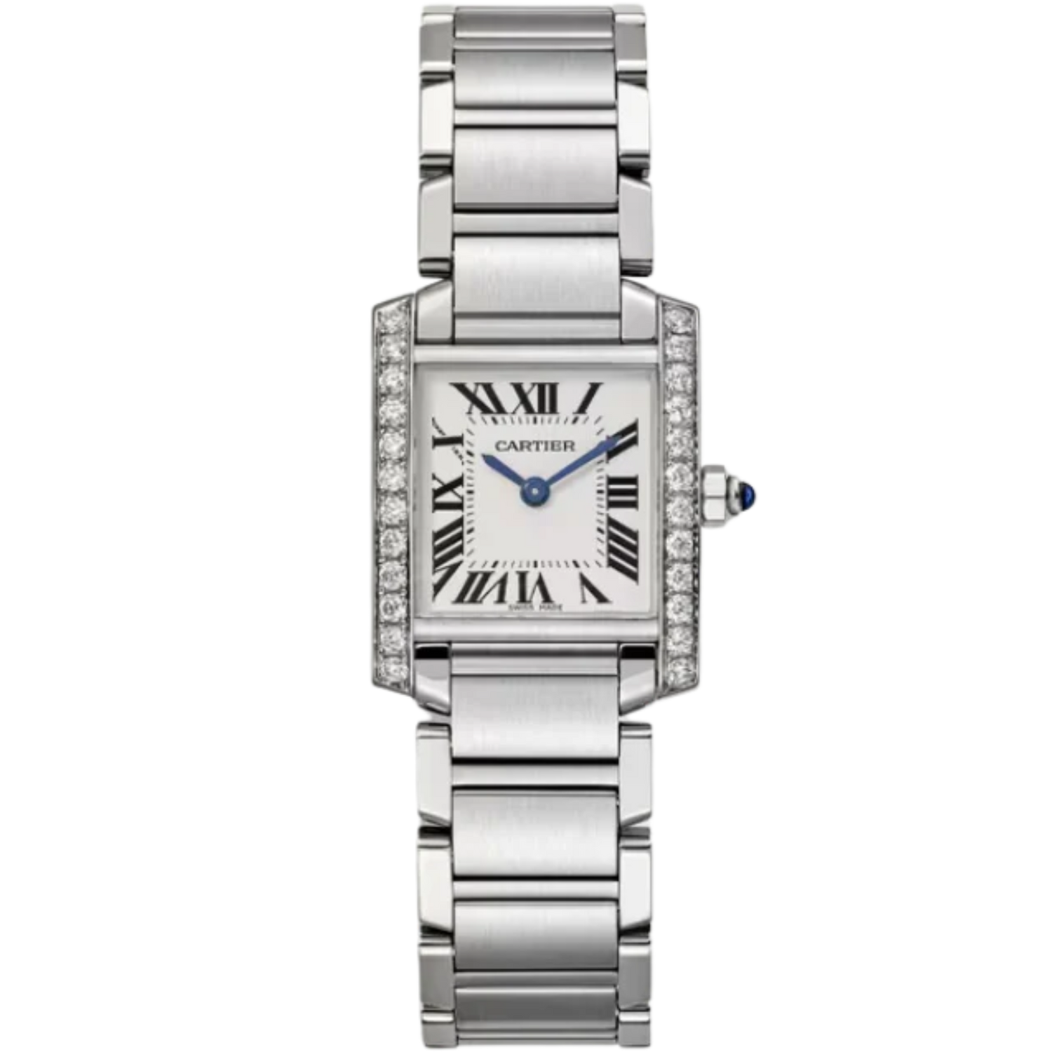 TANK 25 mm FRANÇAISE WATCH SILVER STAINLESS STEEL