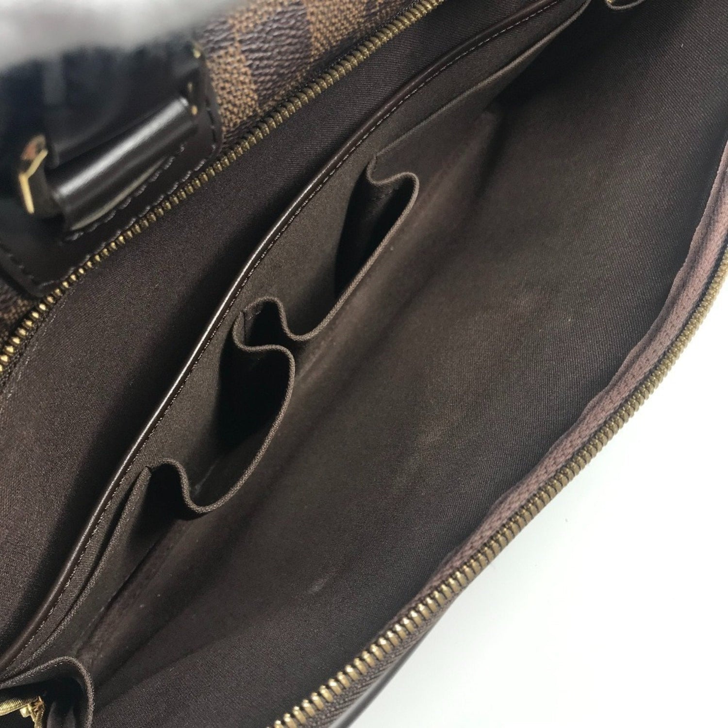 Louis Vuitton Icare Brown Canvas, Leather Bag