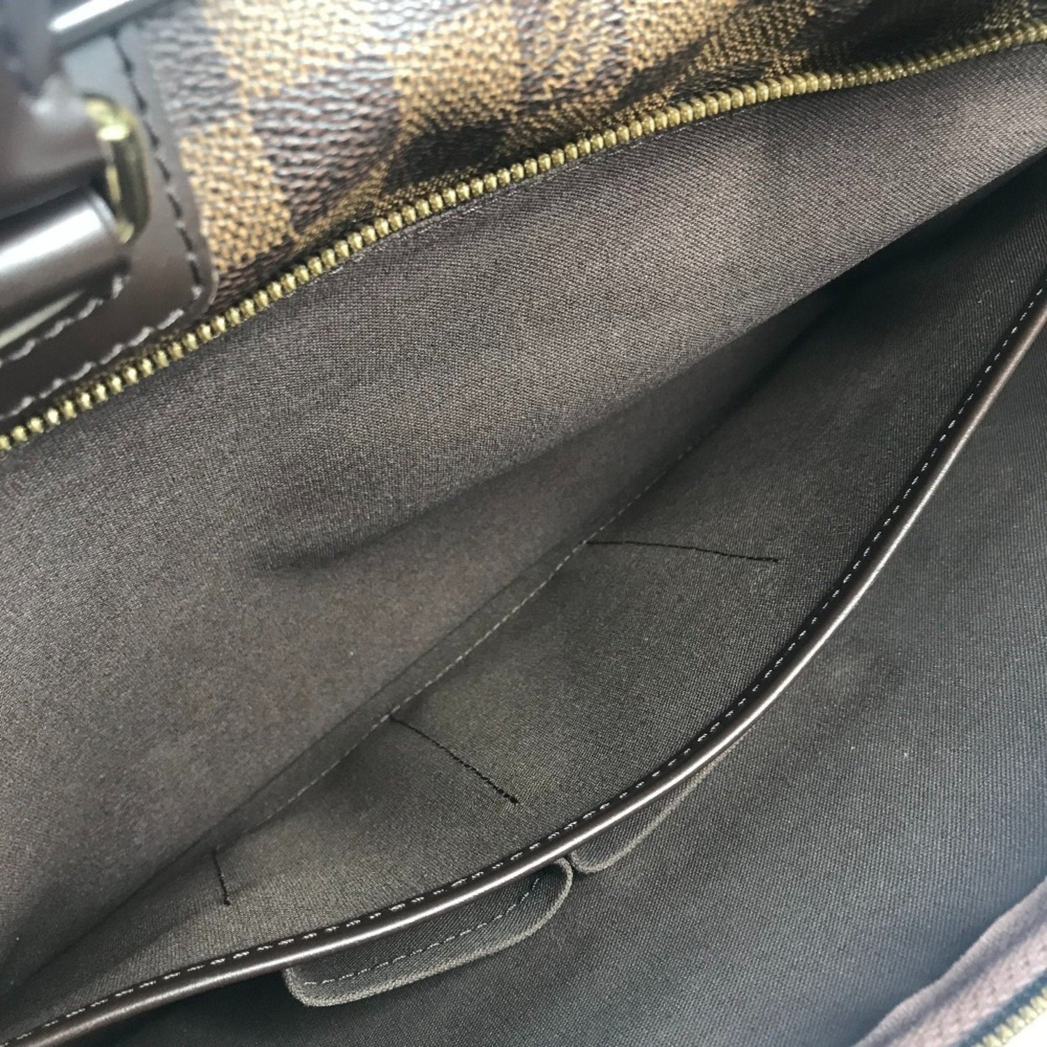 Louis Vuitton Icare Brown Canvas, Leather Bag