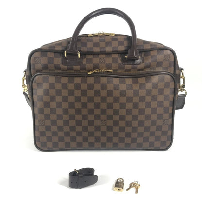 Louis Vuitton Icare Brown Canvas, Leather Bag