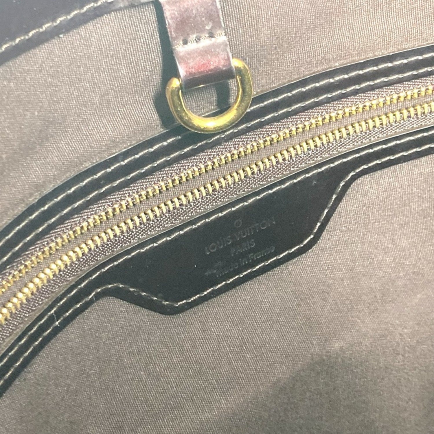 Louis Vuitton Wilshire Burgundy Patent Leather Bag