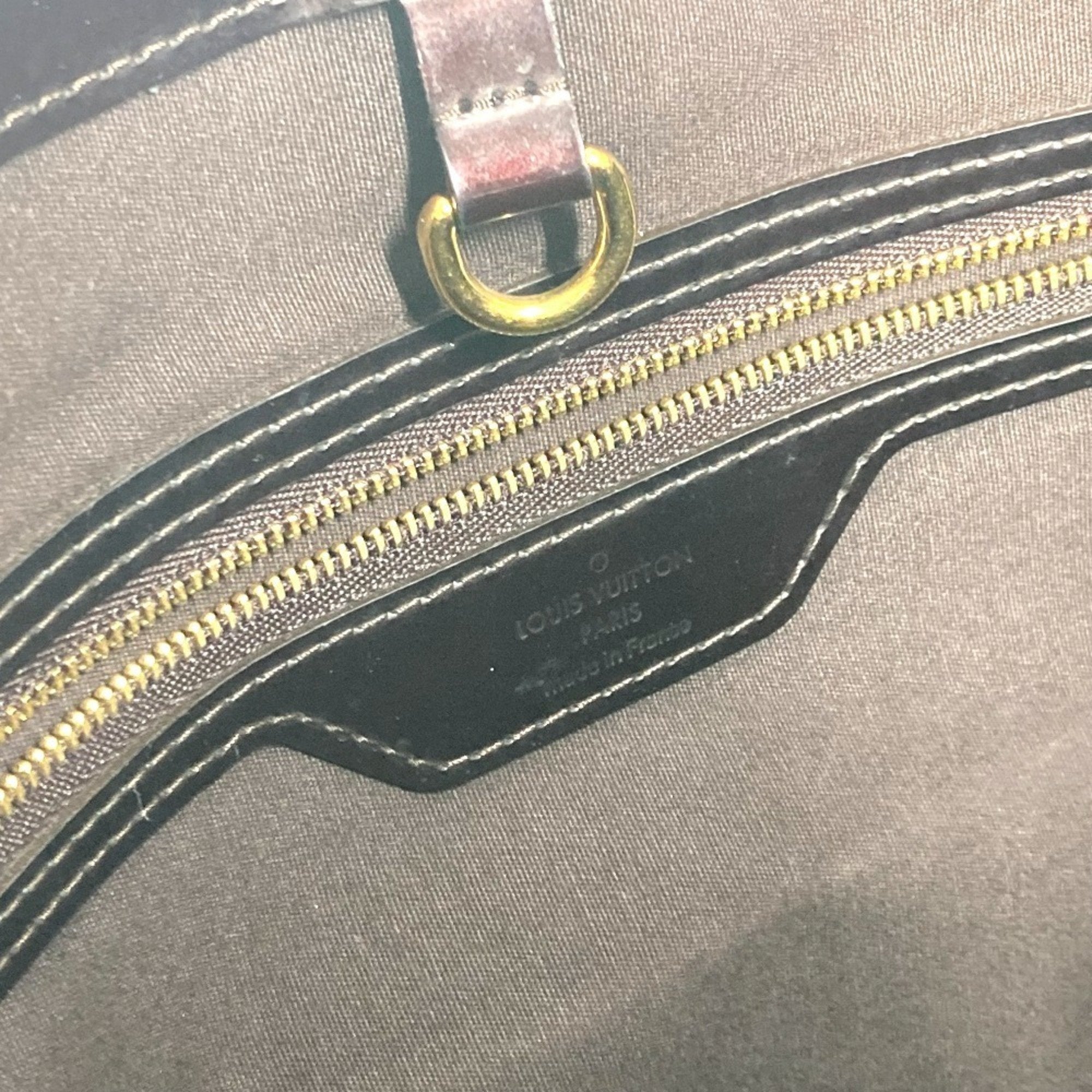 Louis Vuitton Wilshire Burgundy Patent Leather Bag