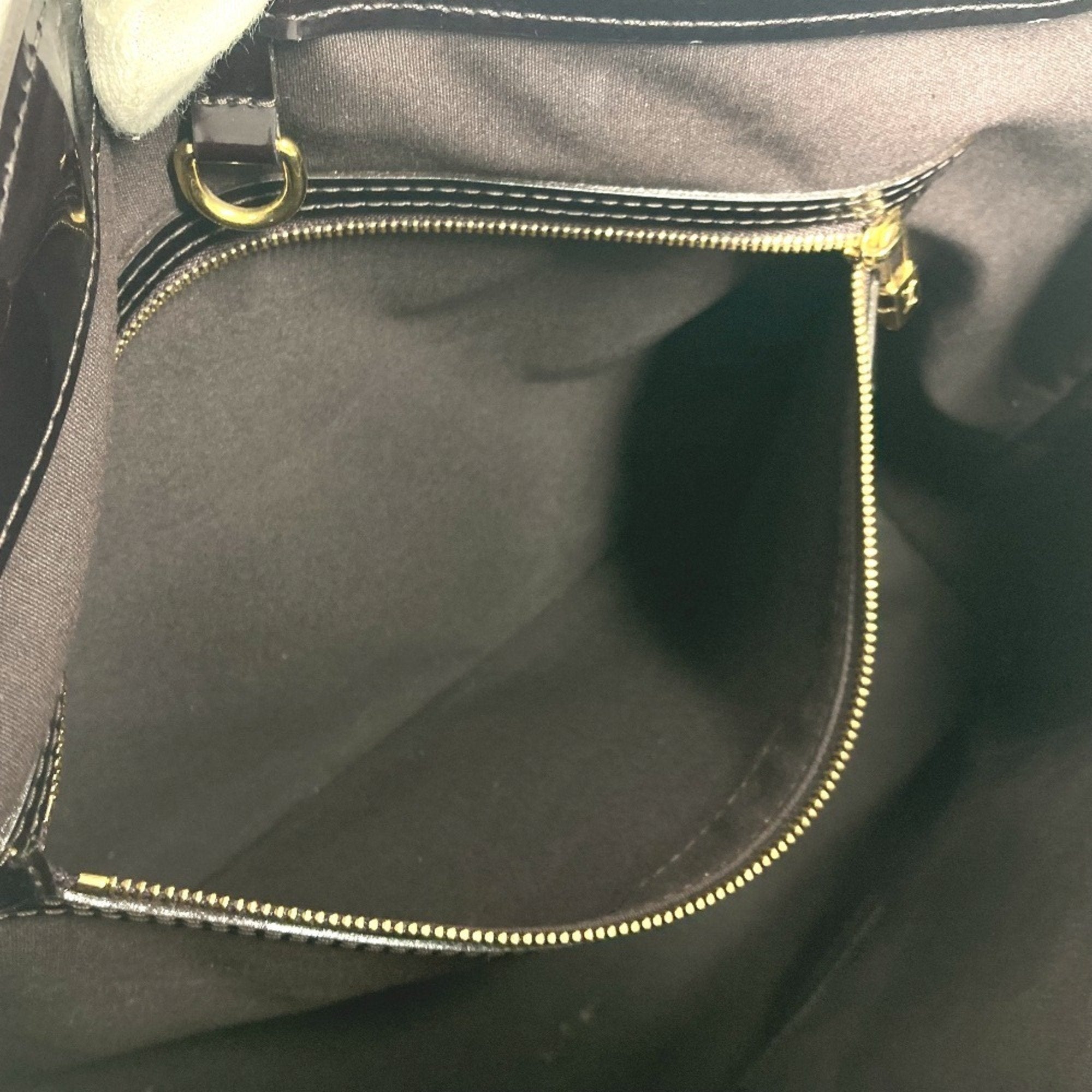 Louis Vuitton Wilshire Burgundy Patent Leather Bag