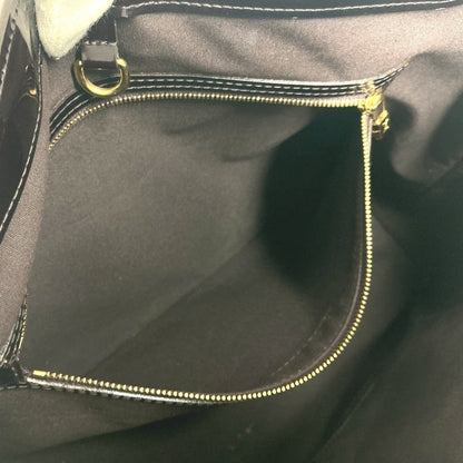 Louis Vuitton Wilshire Burgundy Patent Leather Bag