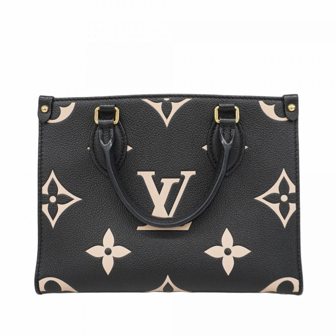 Louis Vuitton Onthego Black Leather Bag