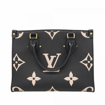 Louis Vuitton Onthego Black Leather Bag