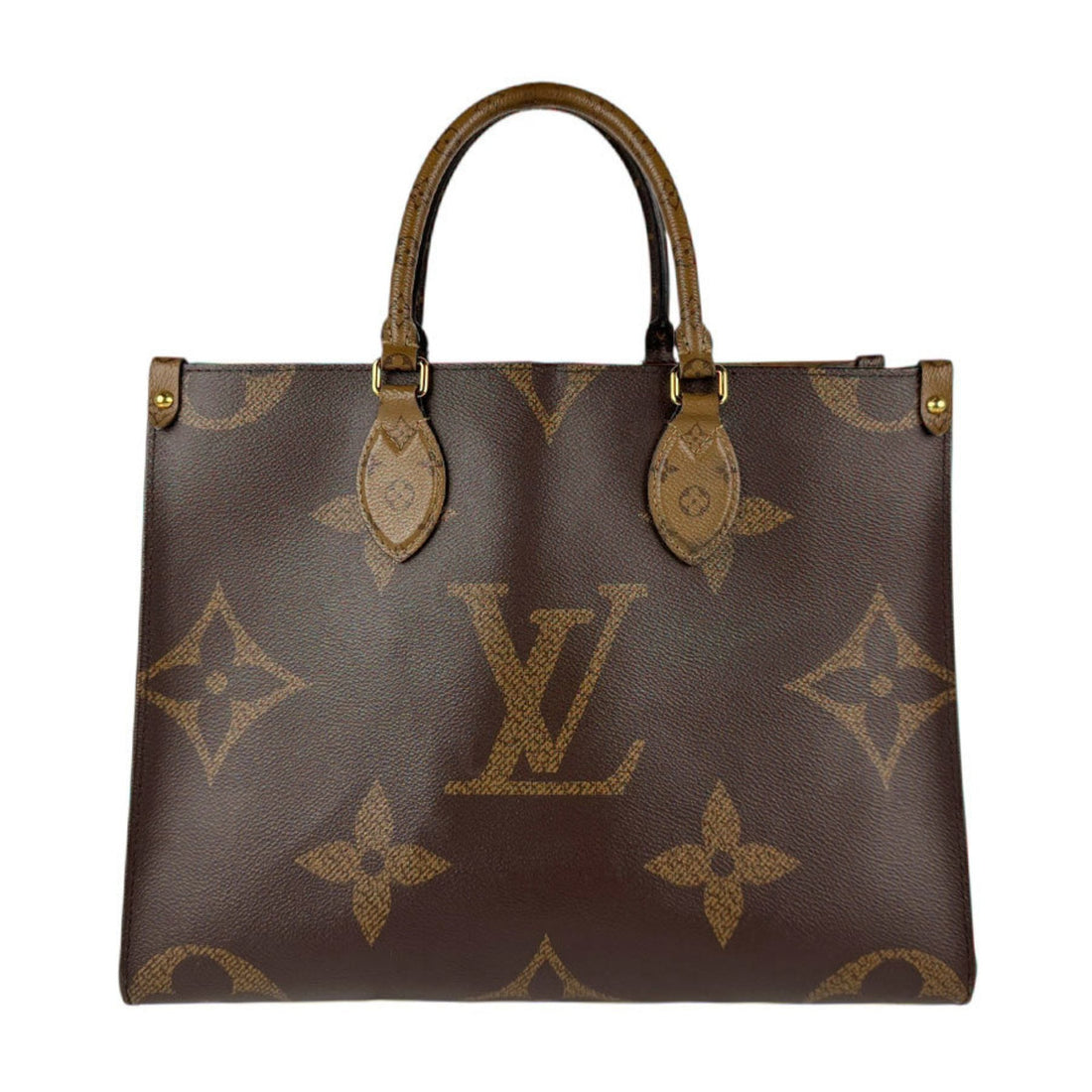 Louis Vuitton Onthego Brown Canvas Bag