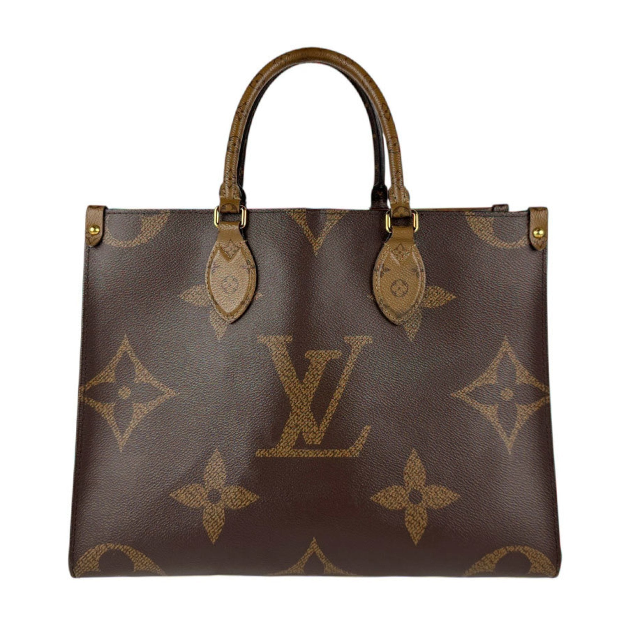 Louis Vuitton Onthego Brown Canvas Bag