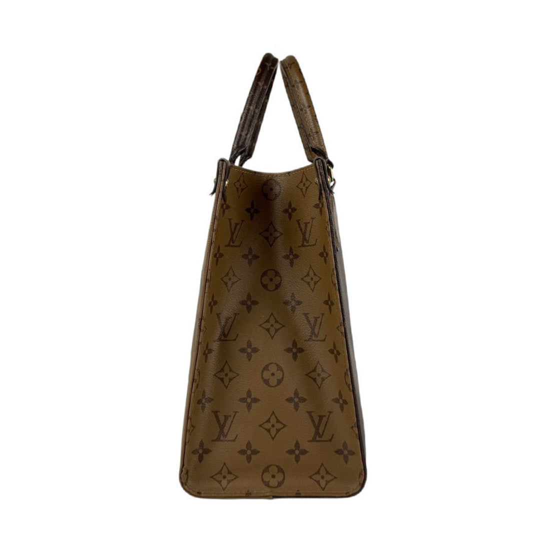 Louis Vuitton Onthego Brown Canvas Bag