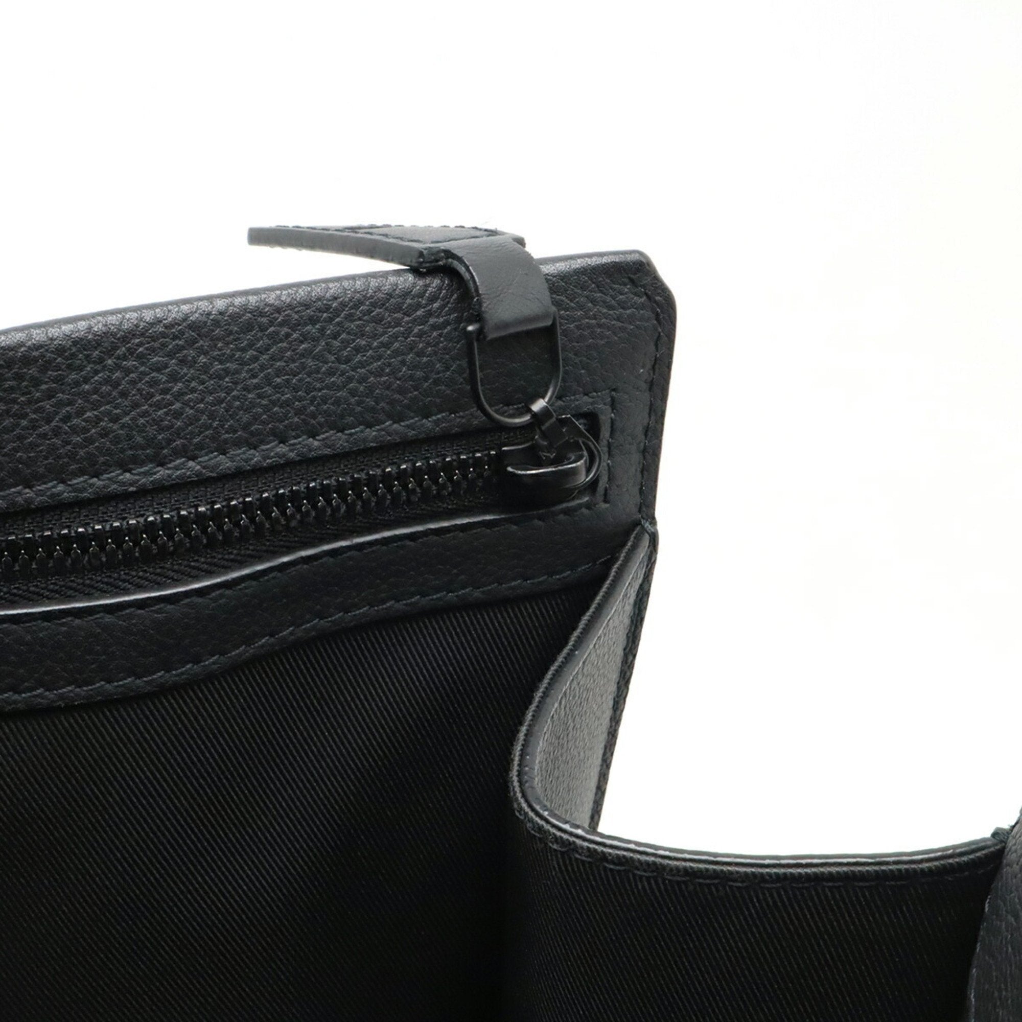 Louis Vuitton Takeoff Black Leather Bag