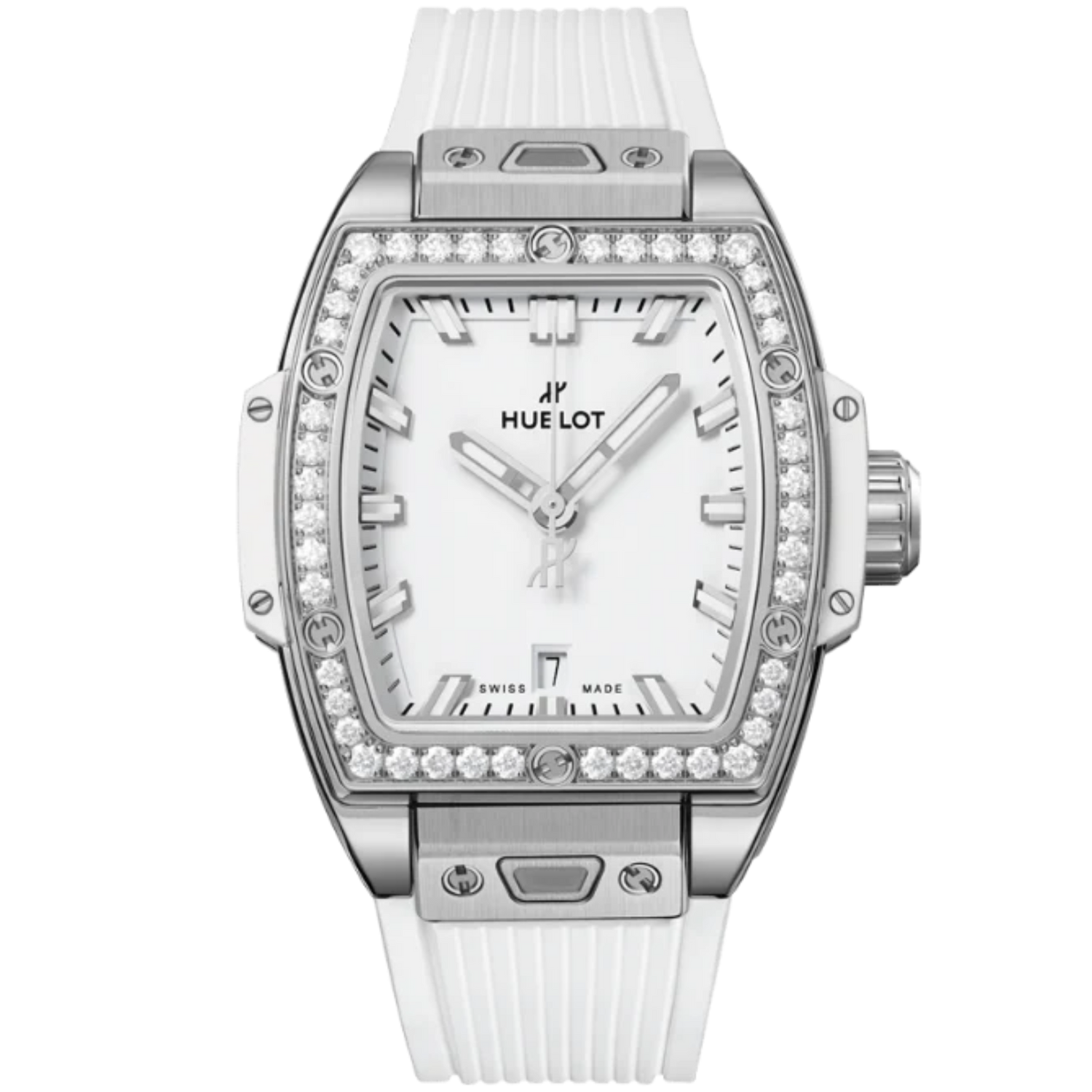 SPIRIT OF BIG BANG 32 MM STEEL WHITE DIAMONDS