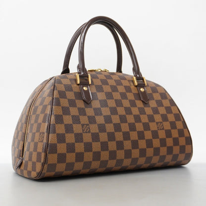 Louis Vuitton Ribera Brown Canvas Bag