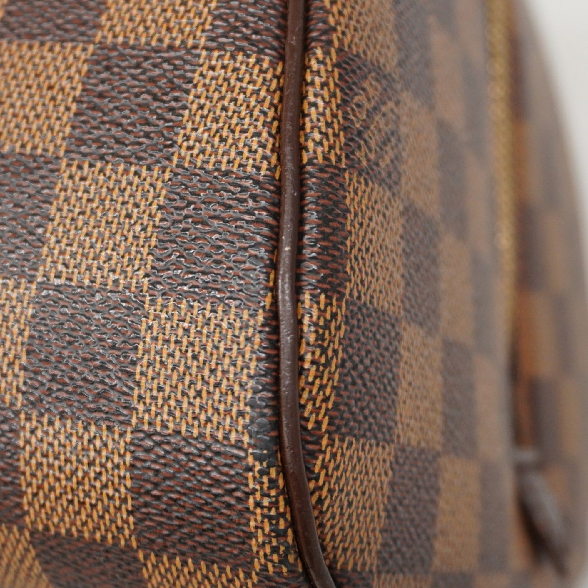 Louis Vuitton Ribera Brown Canvas Bag