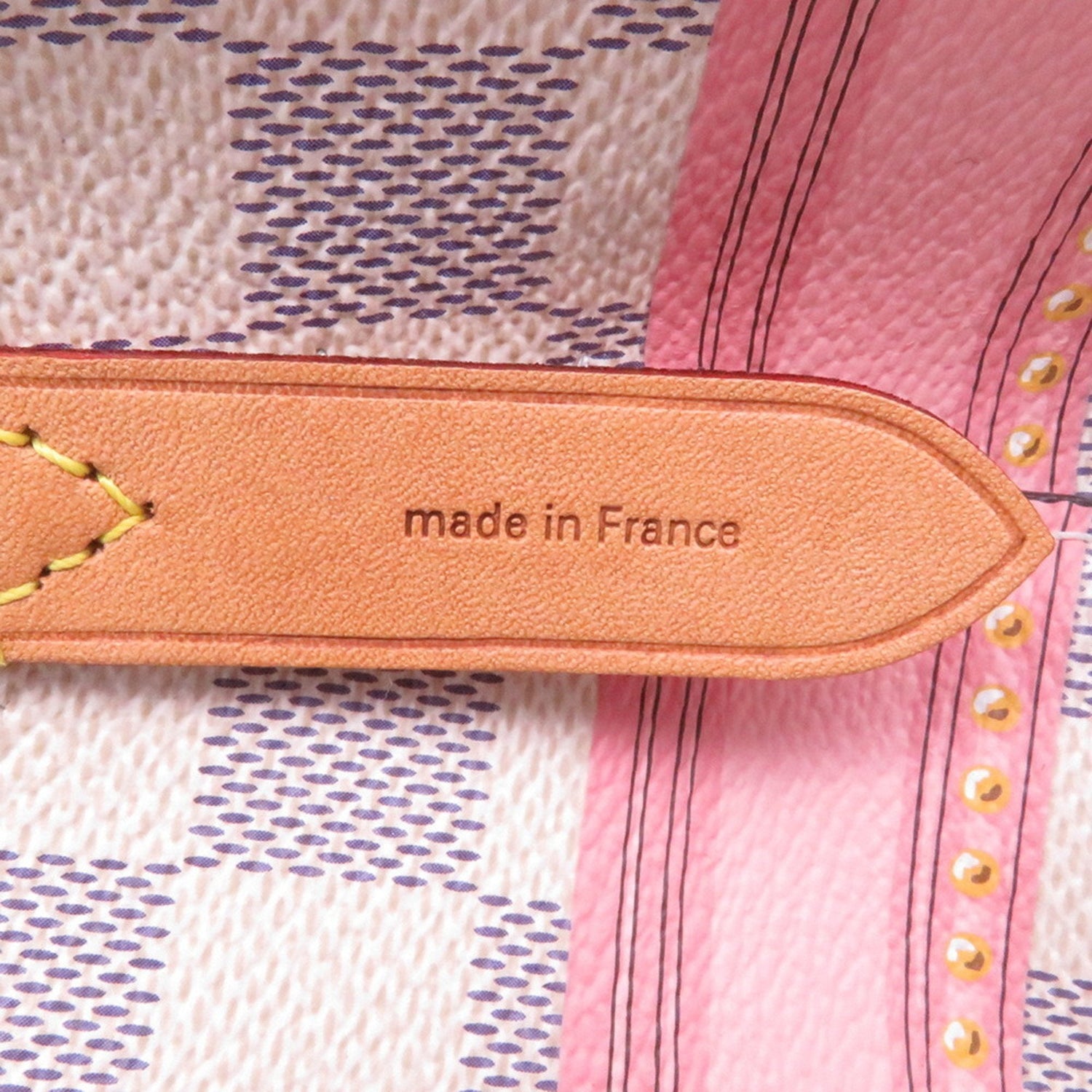 Louis Vuitton NéoNoé White Canvas Bag