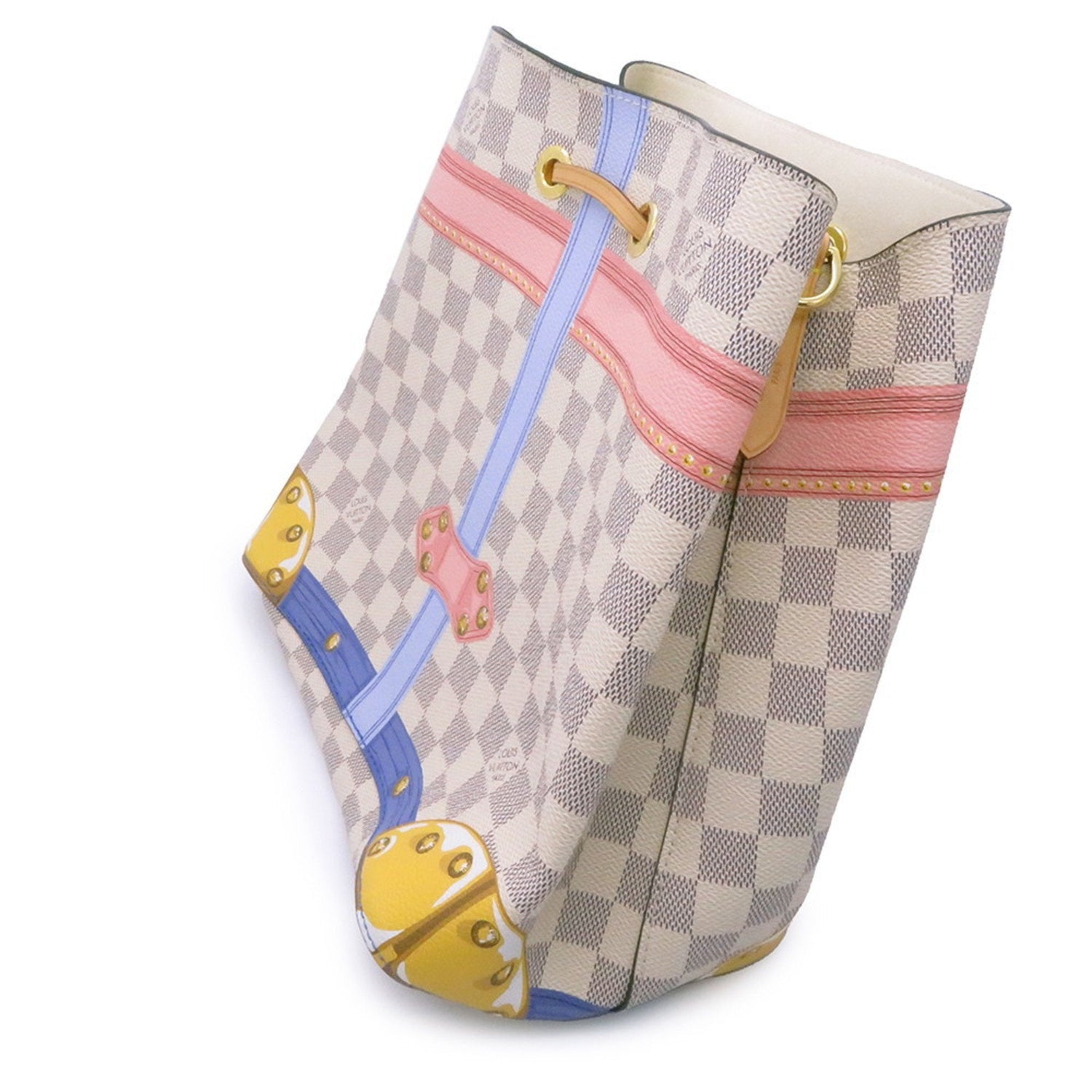 Louis Vuitton NéoNoé White Canvas Bag