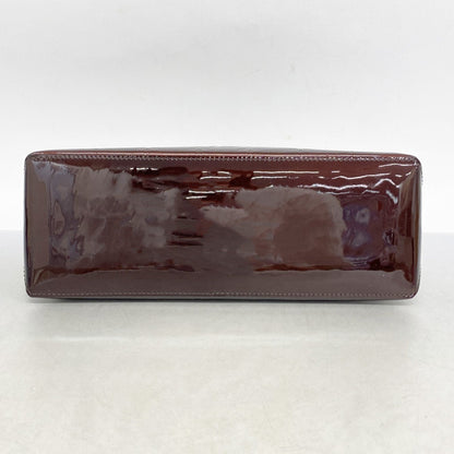 Louis Vuitton Wilshire Burgundy Patent Leather Bag